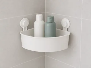 IKEA TISKEN Eckregal mit Saugnapf Eckregal ohne Bohren