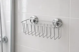 IKEA KROKFJORDEN Korb mit Saugnapf Wandkorb ohne Bohren